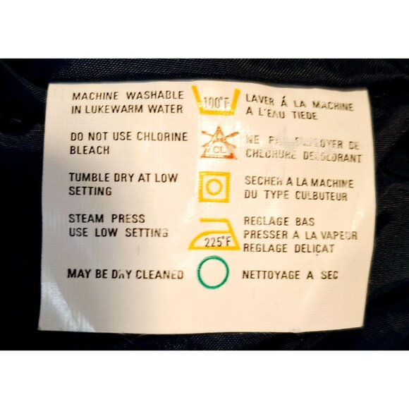 Emilio D'ltalia Mens Navy Blue Insulated Nylon Snow Bib Overalls With Zipper Clo - Picture 7 of 9